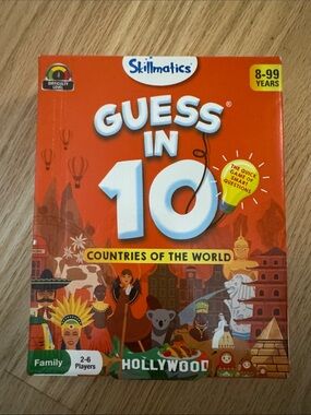 Guess in 10: Countries of the World (Red)